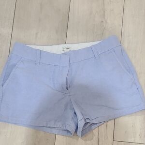 J. Crew Women's Soft Blue Bermudas
